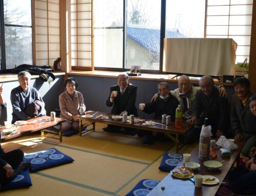 公民館で恒例の新年会